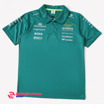Футболка F1 PUMA x Aston Martin Aramco F1 2026 Поло Formula racing 