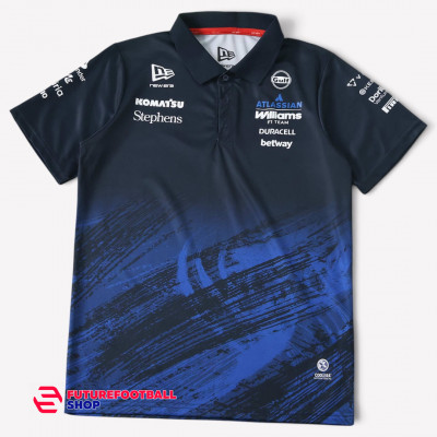 Футболка F1 Williams Racing 2026 Поло Formula racing WR4