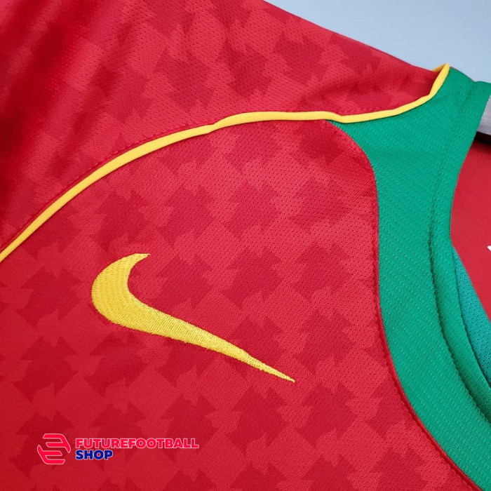 Ретро футболка сборная Португалия 2004 домашняя кубок Европы Финал