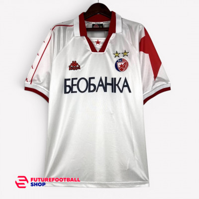 Ретро футболка Црвена звезда 1995/97 гостевая