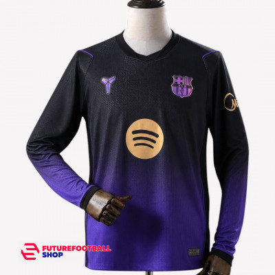 Футболка Барселона 2026/27 гостевая x Kobe длинный рукав