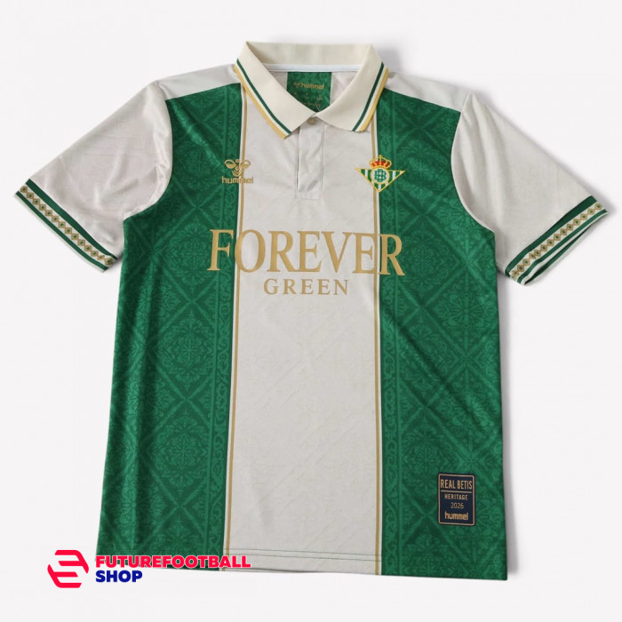 Футболка Реал Бетис 2026/27 специальная ретро-версия Real Betis Heritage 2026 x Forever Green