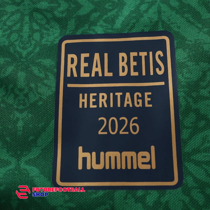 Футболка Реал Бетис 2026/27 специальная ретро-версия Real Betis Heritage 2026 x Forever Green