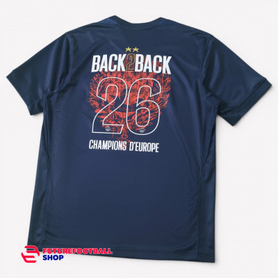 Футболка ПСЖ 2025/26 домашняя Champions of Europe 2026