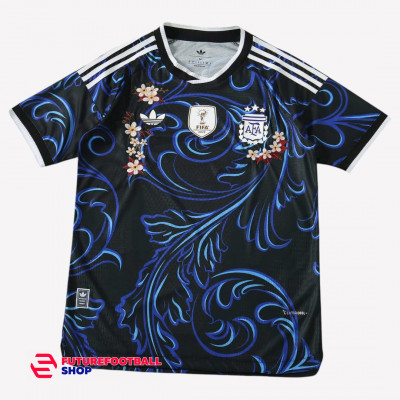 Футболка сборная Аргентина 2026 (Игровая) гостевая концепт World Champions 2022