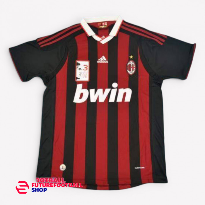 Ретро футболка Милан 2009/10 MALDINI 3  домашняя