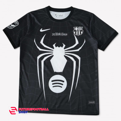 Футболка Барселона 2026/27 концепт FC Barcelona x Spider-Man