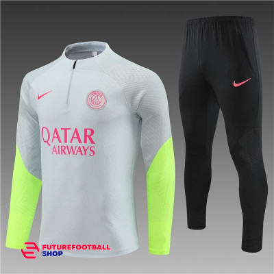 Тренировочный костюм ПСЖ PSG  2023-2024 (игровая версия) серый