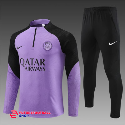 Тренировочный костюм ПСЖ PSG  2023-2024 (игровая версия) фиолетовая