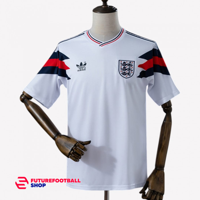 Футболка сборная Англия 2026 концепт England 1990 x Adidas Retro Mash-up домашняя