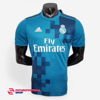 Ретро футболка Реал Мадрид 2017/18 резервная Игровая