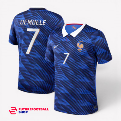Футболка сборная Франция 2026 домашняя DEMBELE 7