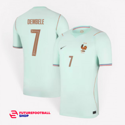 Футболка сборная Франция 2026 гостевая DEMBELE 7