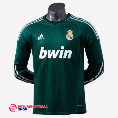 Ретро футболка Реал Мадрид 2012/13 резервная (Игровая) длинный рукав
