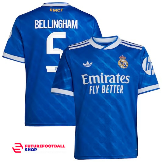 Футболка Реал Мадрид 2025/26 Bellingham #5 резервная