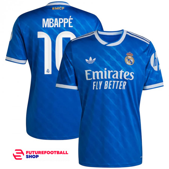 Футболка Реал Мадрид Mbappé #10 2025/26 резервная
