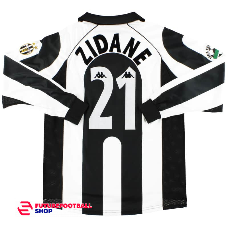 ユベントス ZIDANE 21番 シャツ Ретро футболка ZIDANE 21 Ювентус 1997/98 купить по цене 3 580 руб.