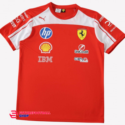 Футболка F1 Puma x Ferrari 2025 Formula racing