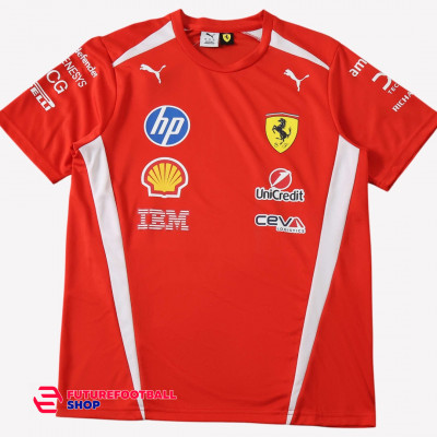 Футболка F1 Puma x Ferrari 2025 Formula racing FF1