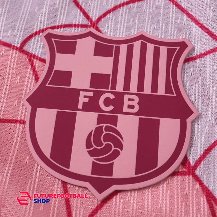 Футболка Барселона 2026/27 (Игровая) концепт FC Barcelona x Spider-Man pink