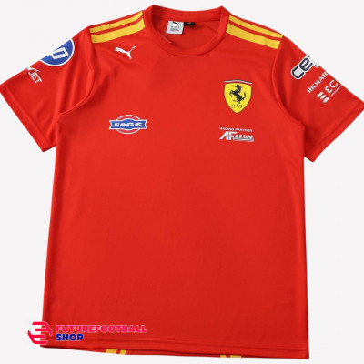 Футболка F1 Puma x Ferrari 2025 Formula racing FF14