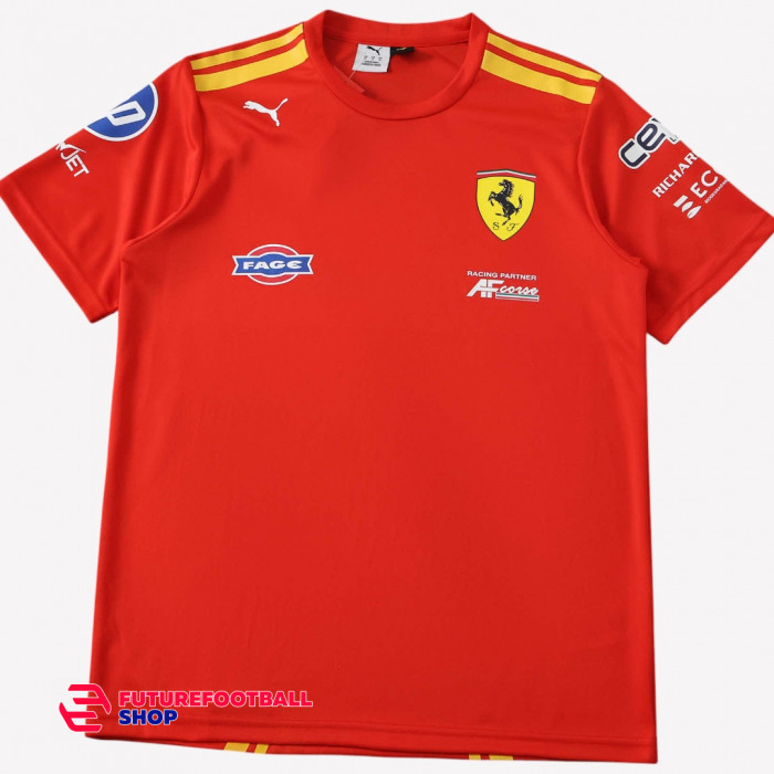 Футболка F1 Puma x Ferrari 2025 Formula racing FF14