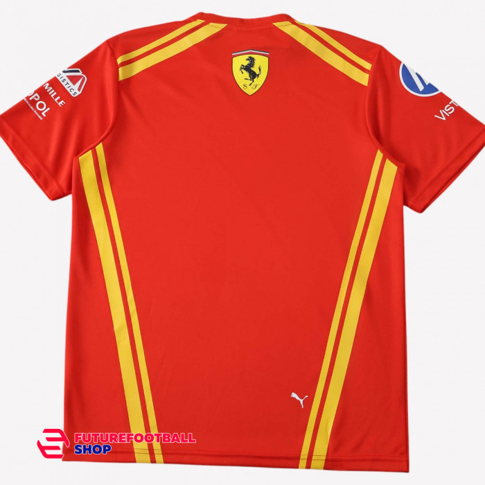 Футболка F1 Puma x Ferrari 2025 Formula racing FF14