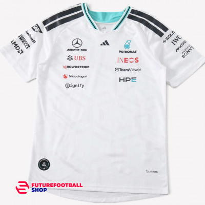 Футболка F1 Adidas x Mercedes 2025 Formula racing 