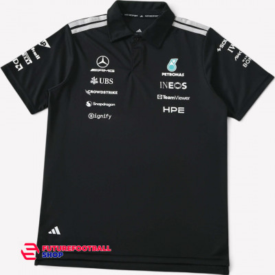 Футболка  F1 Adidas x Mercedes 2025 Поло Formula racing MF15
