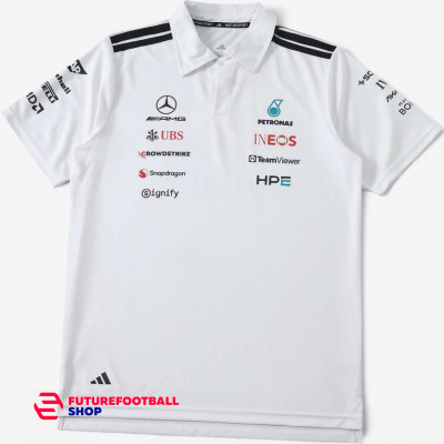 Футболка  F1 Adidas x Mercedes 2025 Поло Formula racing MF16