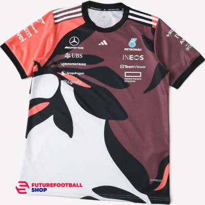 Футболка F1 Adidas x Mercedes 2025 Formula racing MF17