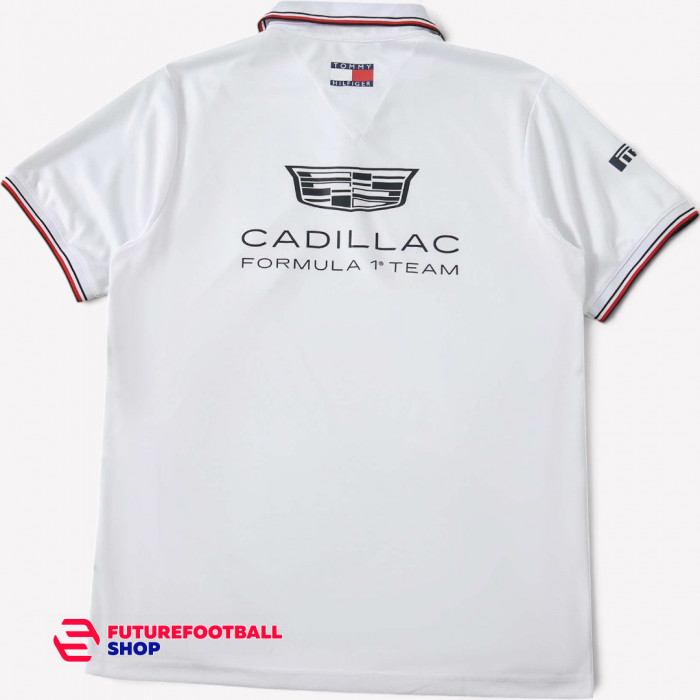 Футболка F1 Cadillac x Tommy Hilfiger 2026 Поло Formula racing THC2