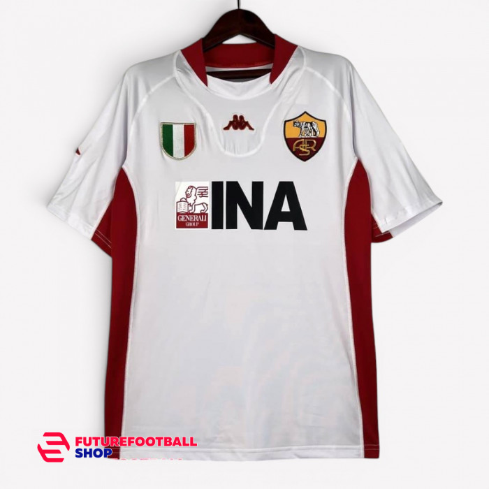 Ретро футболка ROMA 2001/02 гостевая