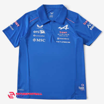 Футболка F1 Alpine x Castore F1 Team 2025 Поло Formula racing 