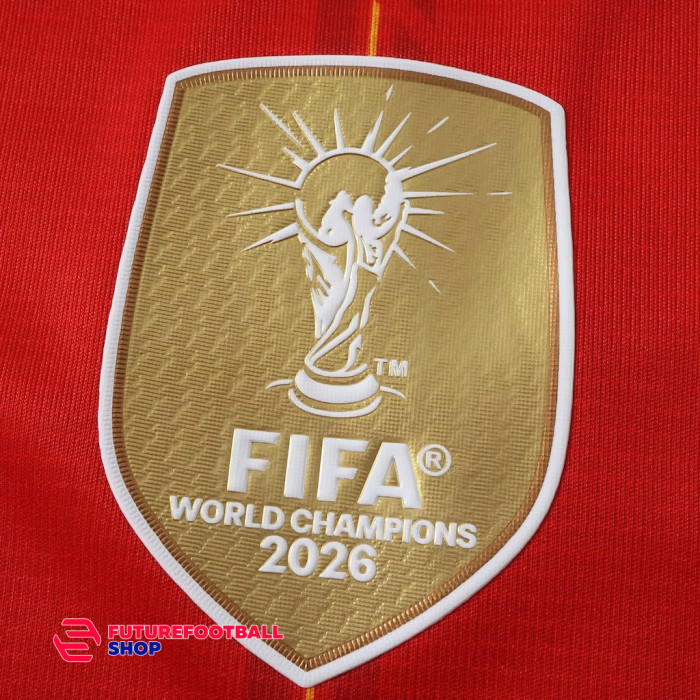 Женская футболка сборная Испания 2026 домашняя CAMPEONES